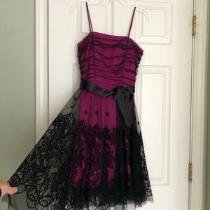 Morgan & Co Tulle Party Formal Dress, size 3/4